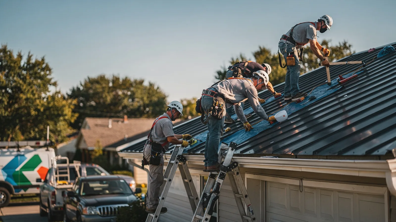 Metal Roof Installation in Saint Johns, MI near me